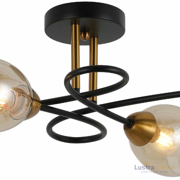 Потолочная люстра Illumico IL8263-4COU-79 BK GD Celeste Потолочная люстра Illumico IL8263-4COU-79 BK GD Celeste