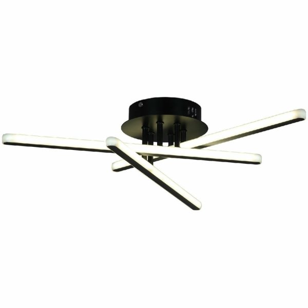 Потолочная люстра Reluce 08855-3.3-03C BK+GY