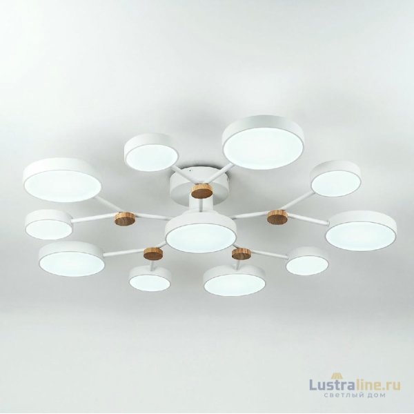 Потолочная люстра LED4U L3201-960 WT Потолочная люстра LED4U L3201-960 WT