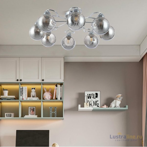 Потолочная люстра Arte Milano Amalfi 329207/8 CR Потолочная люстра Arte Milano Amalfi 329207/8 CR