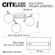 Потолочная люстра Citilux Dorsy CL223131