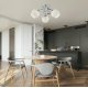 Потолочная люстра Arte Milano Amalfi 327985/3 CR+BK