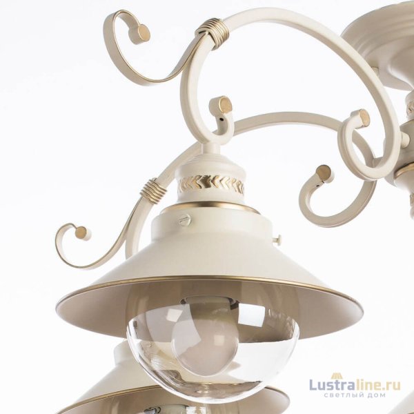 Потолочная люстра Arte Lamp 7 A4577PL-5WG Потолочная люстра Arte Lamp 7 A4577PL-5WG