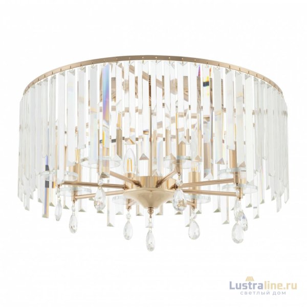 Потолочная люстра Arte Milano Sorrento 372509/8/590 GD Потолочная люстра Arte Milano Sorrento 372509/8/590 GD