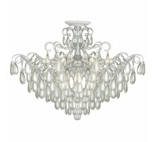 Потолочная люстра AM Group MONICA PL9 SILVER