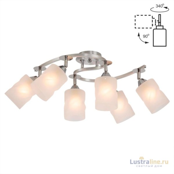 Потолочная люстра Citilux Сиерра CL119260 Потолочная люстра Citilux Сиерра CL119260