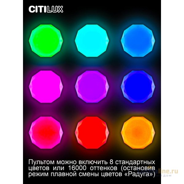 Потолочная люстра Citilux Астрон CL733330G Потолочная люстра Citilux Астрон CL733330G
