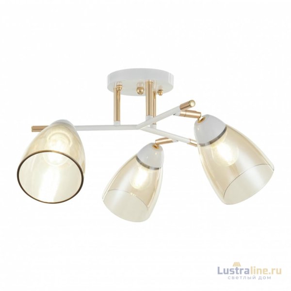 Потолочная люстра Arte Milano Amalfi 327410/3 FG+WH Потолочная люстра Arte Milano Amalfi 327410/3 FG+WH