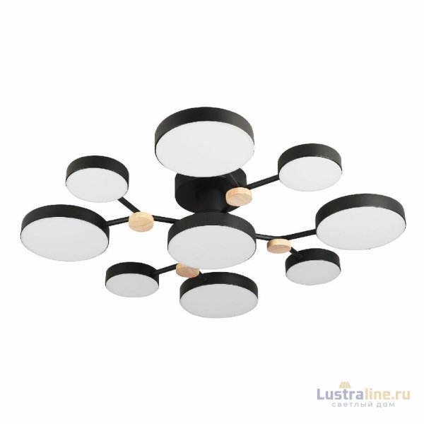 Потолочная люстра LED4U L3201-780 BK