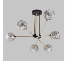 Потолочная люстра IMEX MD.5299-6-S-AB+BK Потолочная люстра IMEX MD.5299-6-S-AB+BK