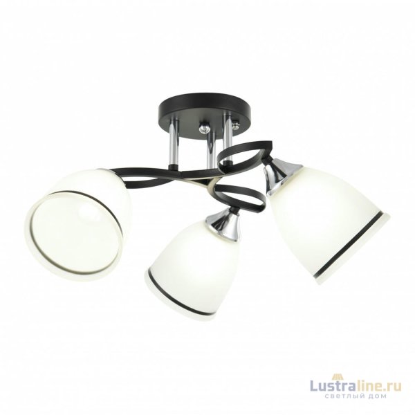 Потолочная люстра Arte Milano Amalfi 325885/3A BK+CR