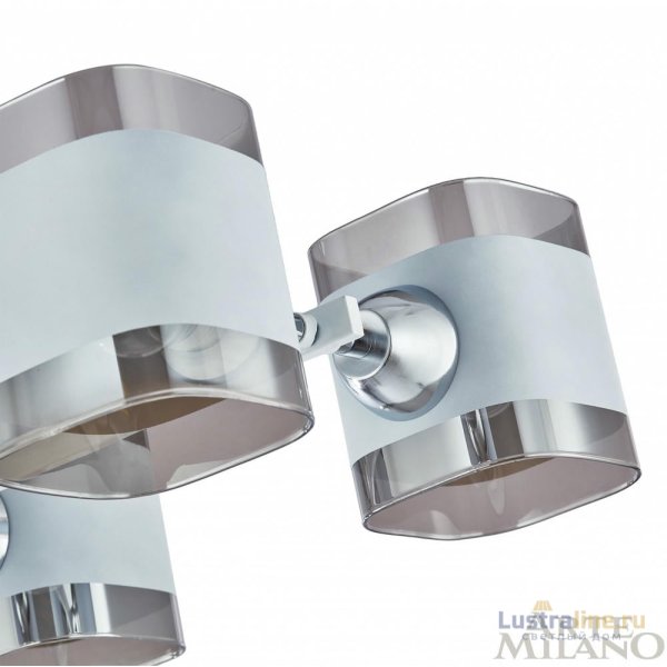 Потолочная люстра Arte Milano Amalfi 329809/4 WH+CR Потолочная люстра Arte Milano Amalfi 329809/4 WH+CR