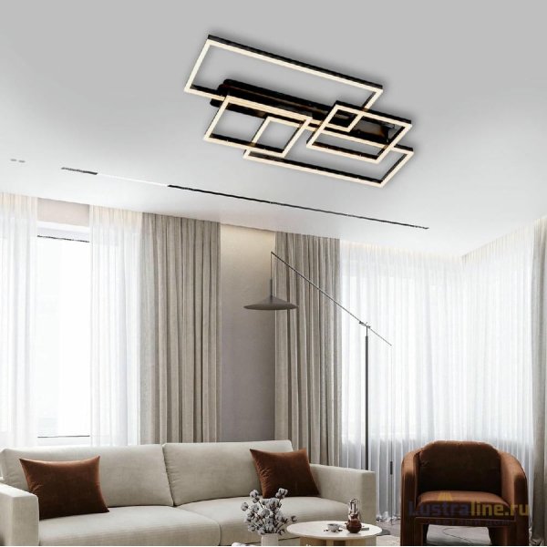 Потолочная люстра LED4U L11046-4 BK
