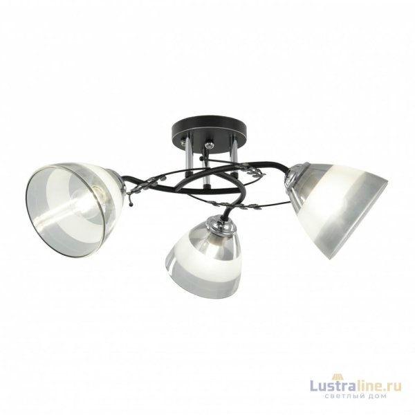 Потолочная люстра Arte Milano Amalfi 327685/3A BK+CR Потолочная люстра Arte Milano Amalfi 327685/3A BK+CR