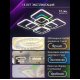 Потолочная люстра Natali Kovaltseva Spektr LED LAMPS 81108/7C
