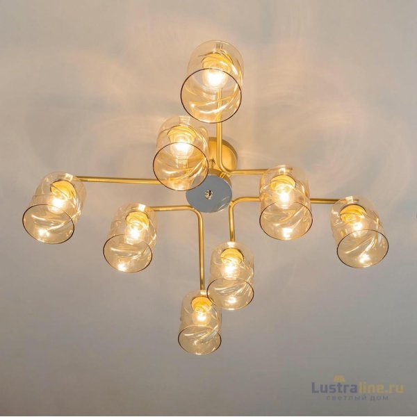 Потолочная люстра Citilux Клод CL137182