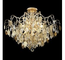 Потолочная люстра Crystal Lux ESMIRALDA PL9 GOLD