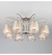 Потолочная люстра Eurosvet Liona 60065/8 серебро
