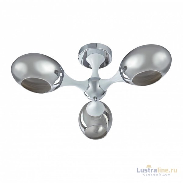 Потолочная люстра Arte Milano Napoli 329408/3 CR+WH Потолочная люстра Arte Milano Napoli 329408/3 CR+WH