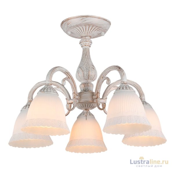 Потолочная люстра Escada Versailles 1114/5PL White Потолочная люстра Escada Versailles 1114/5PL White