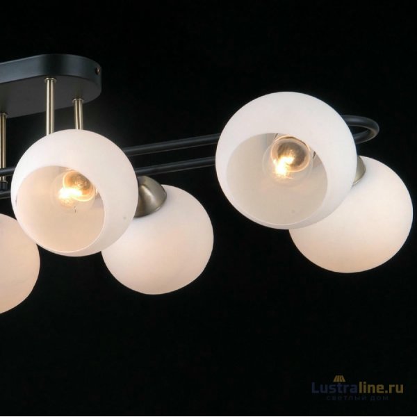 Потолочная люстра Illumico IL0790-8CSQ-25 BK AB TRENTO Потолочная люстра Illumico IL0790-8CSQ-25 BK AB TRENTO