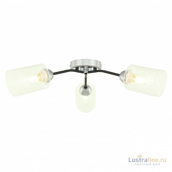 Потолочная люстра Arte Milano Napoli 326207/3 CR.BK Потолочная люстра Arte Milano Napoli 326207/3 CR.BK