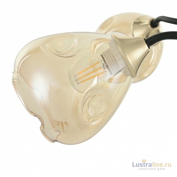Потолочная люстра Arte Milano Amalfi 324106/5 FG+BK Потолочная люстра Arte Milano Amalfi 324106/5 FG+BK