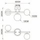 Потолочная люстра Arte Lamp Gemini A2243PL-3PB