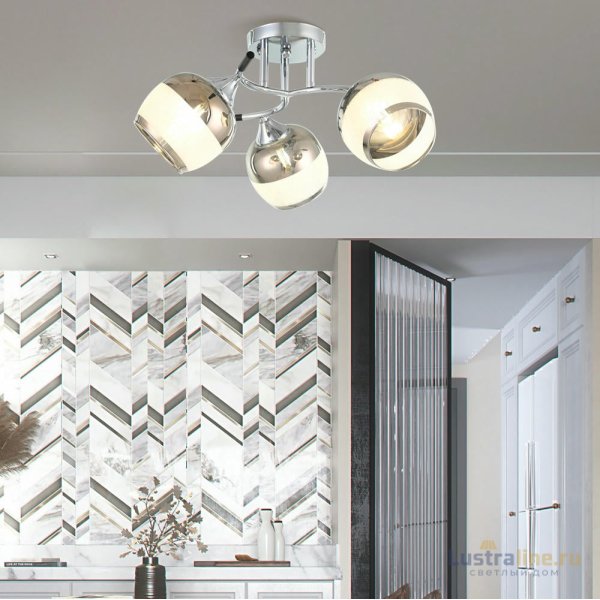 Потолочная люстра Arte Milano Amalfi 325985/3 CR+BK