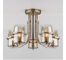 Потолочная люстра Eurosvet 60085/5 античная бронза