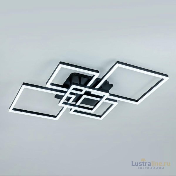 Потолочная люстра LED4U L11041-5 BK Потолочная люстра LED4U L11041-5 BK