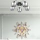 Потолочная люстра Arte Milano Amalfi 321508/5 CR+BK