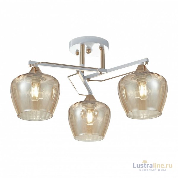 Потолочная люстра Arte Milano Amalfi 329508/3 WH+FG Потолочная люстра Arte Milano Amalfi 329508/3 WH+FG