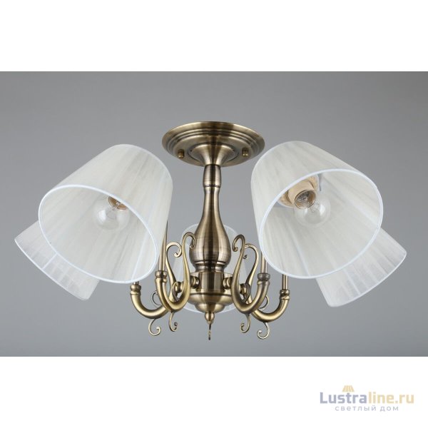 Потолочная люстра Omnilux Leonessa OML-29117-05 Потолочная люстра Omnilux Leonessa OML-29117-05
