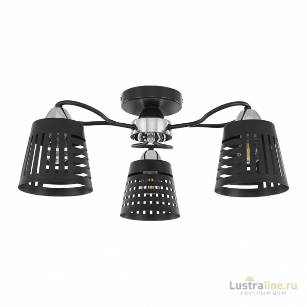 Потолочная люстра Arte Milano Amalfi 328207/3 BK.CR Потолочная люстра Arte Milano Amalfi 328207/3 BK.CR
