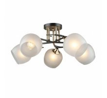 Потолочная люстра IMEX MD.5996-5-S-COFFEE+FGD Потолочная люстра IMEX MD.5996-5-S-COFFEE+FGD