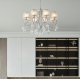 Потолочная люстра Arte Milano Amalfi 337146/8 WT+SL