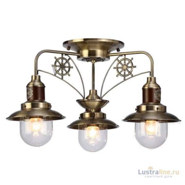 Потолочная люстра Arte Lamp Sailor A4524PL-3AB Потолочная люстра Arte Lamp Sailor A4524PL-3AB