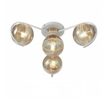 Потолочная люстра Arte Milano Amalfi 326208/3+1 WH+FG Потолочная люстра Arte Milano Amalfi 326208/3+1 WH+FG