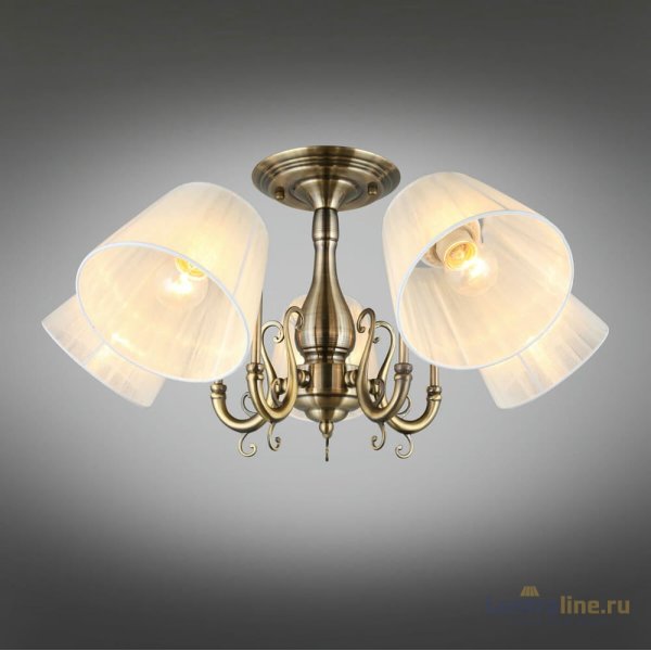 Потолочная люстра Omnilux Leonessa OML-29117-05 Потолочная люстра Omnilux Leonessa OML-29117-05