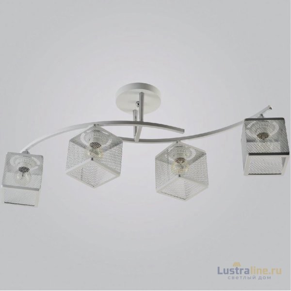 Потолочная люстра Reluce 01587-0.3-04 WH+CR