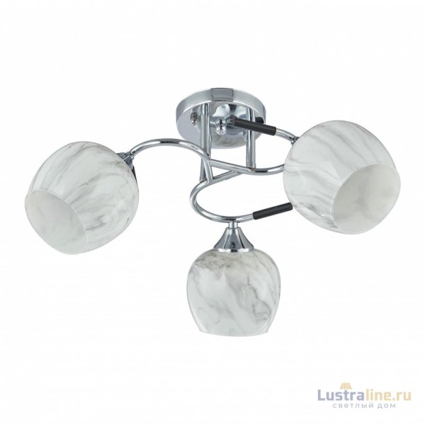 Потолочная люстра Arte Milano Amalfi 327985/3 CR+BK УЦ Потолочная люстра Arte Milano Amalfi 327985/3 CR+BK УЦ