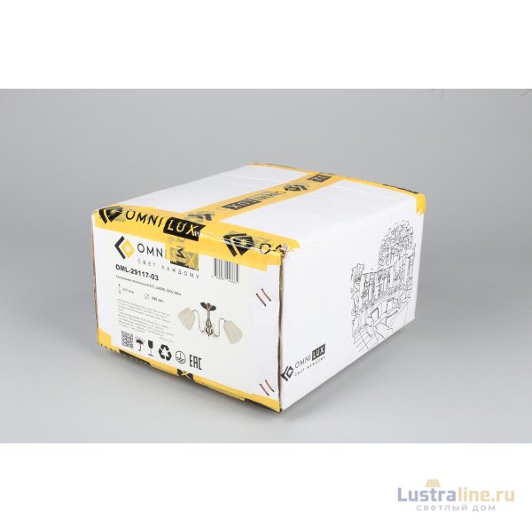 Потолочная люстра Omnilux Leonessa OML-29117-03 Потолочная люстра Omnilux Leonessa OML-29117-03