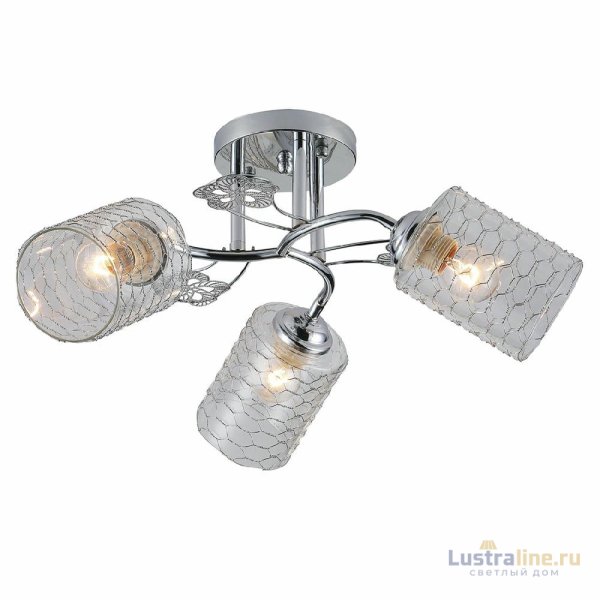 Потолочная люстра Escada Weigela 1113/3PL Потолочная люстра Escada Weigela 1113/3PL