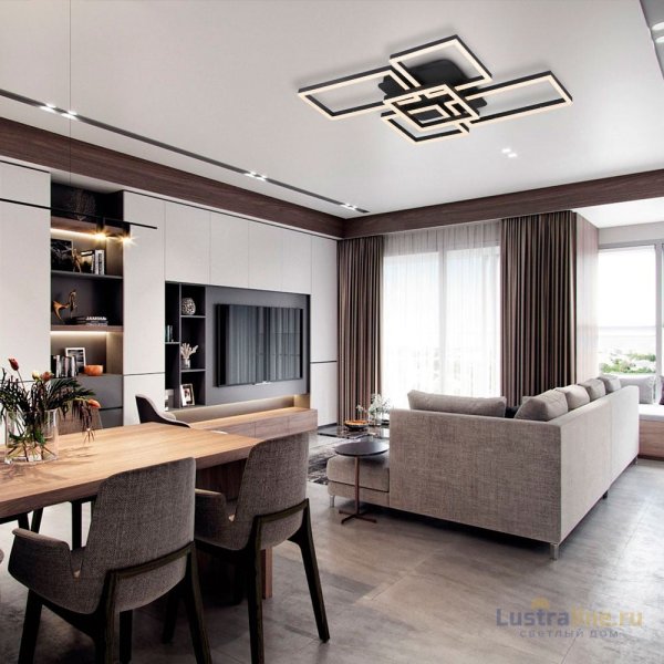Потолочная люстра LED4U L11003-5 BK