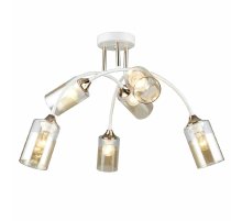 Потолочная люстра IMEX MD.2196-6-S-WH+FGD Потолочная люстра IMEX MD.2196-6-S-WH+FGD