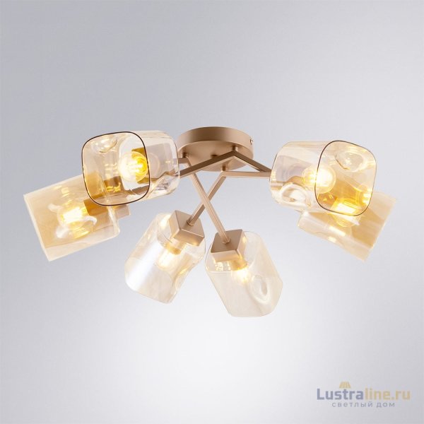 Потолочная люстра Arte Lamp Amfora A2318PL-6SG Потолочная люстра Arte Lamp Amfora A2318PL-6SG