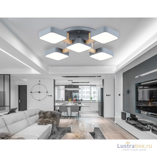 Потолочная люстра Ambrella Light Linetech Comfort FL4882
