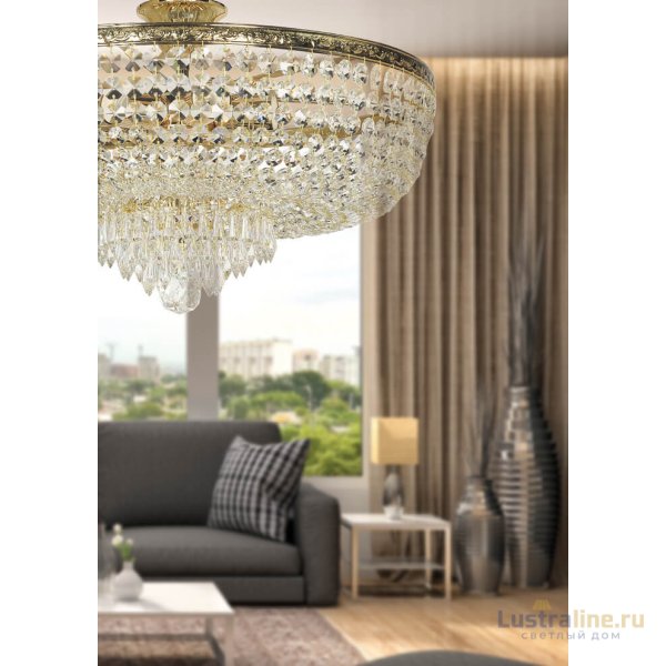Люстра на штанге Arti Lampadari Nonna E 1.3.50.503 G