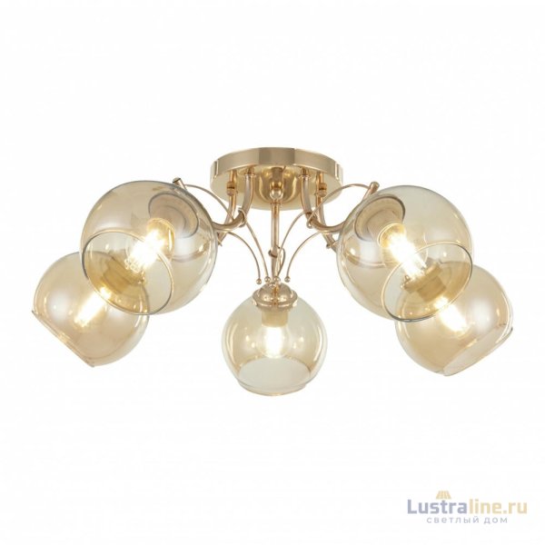 Потолочная люстра Arte Milano Napoli 330566/5 FGD Потолочная люстра Arte Milano Napoli 330566/5 FGD